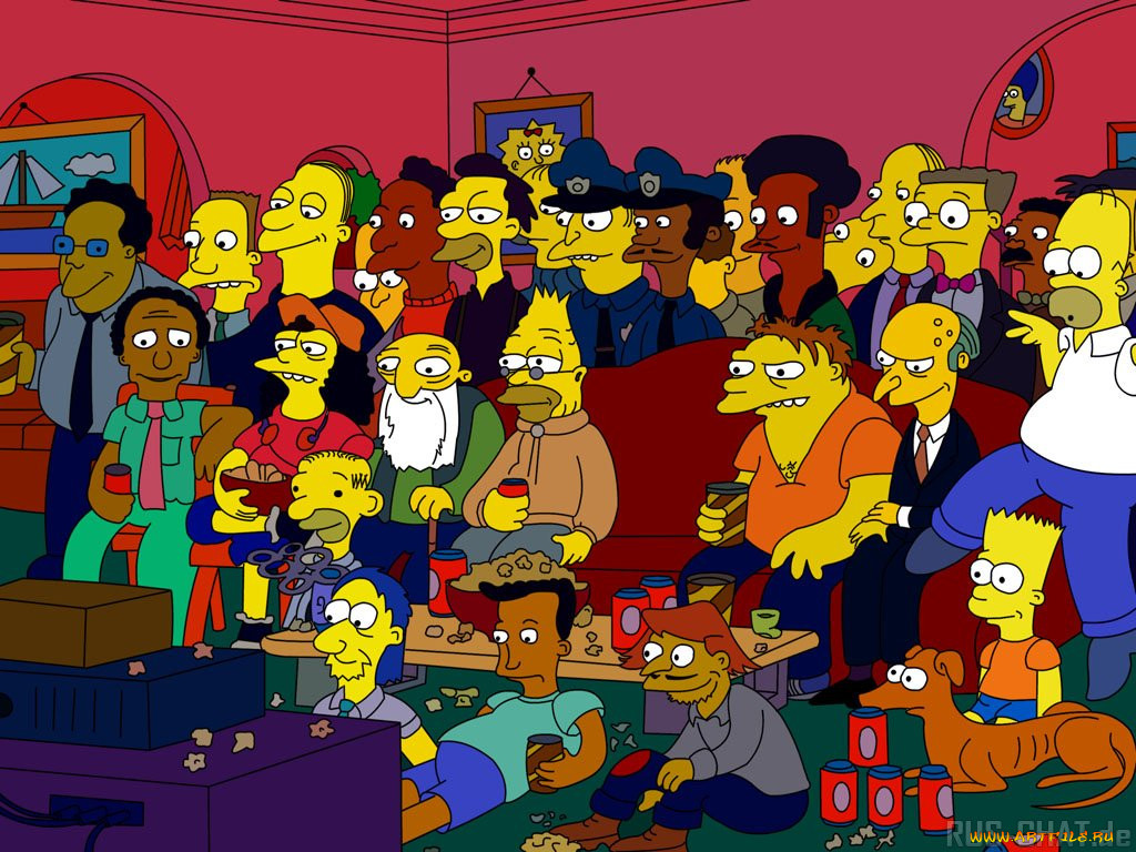 , the, simpsons